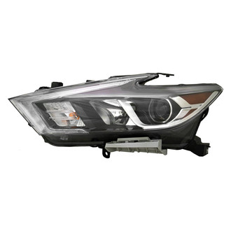 Replace® - Driver Side Replacement Headlight (CAPA Certified)
