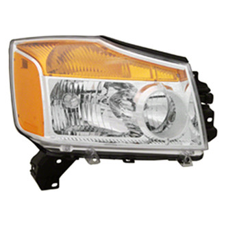 Replace® - Passenger Side Replacement Headlight (CAPA Certified)