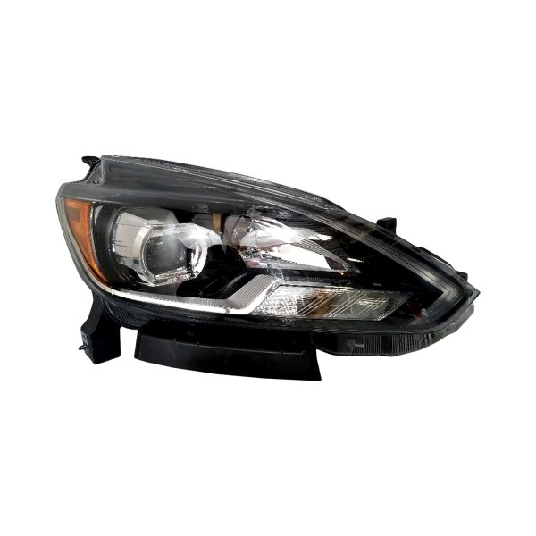 Replace® - Passenger Side Replacement Headlight, Nissan Sentra