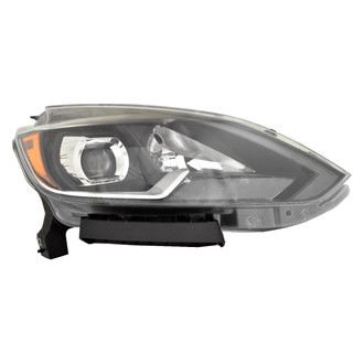 Replace® - Passenger Side Replacement Headlight (CAPA Certified)