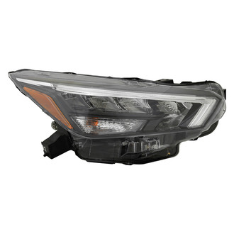 Replace® - Passenger Side Replacement Headlight (CAPA Certified)