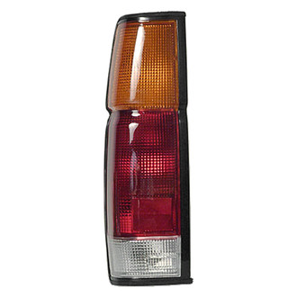 Replace® - Black Factory Tail Lights