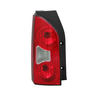 Replace® - Black Factory Tail Lights