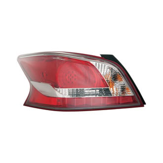 Replace® - Black LED Tail Lights