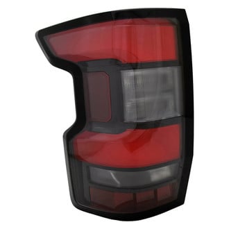 Replace® - Black LED Tail Lights