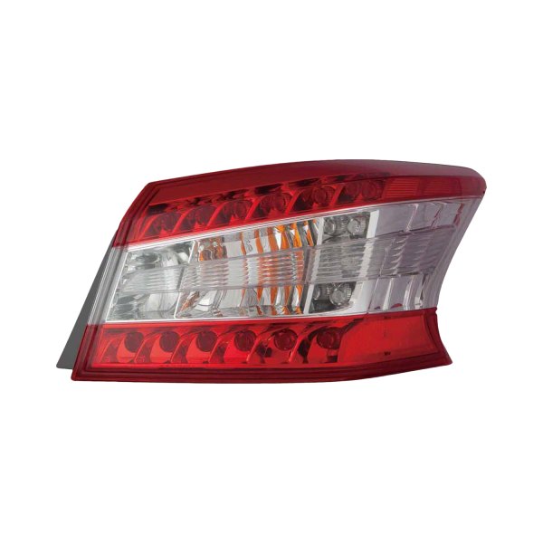 Replace® - Passenger Side Outer Replacement Tail Light (Brand New OE), Nissan Sentra