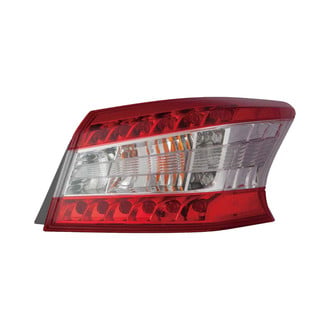 Replace® - Black LED Tail Lights