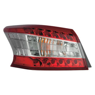 Replace® - Passenger Side Outer Replacement Tail Light (CAPA Certified)