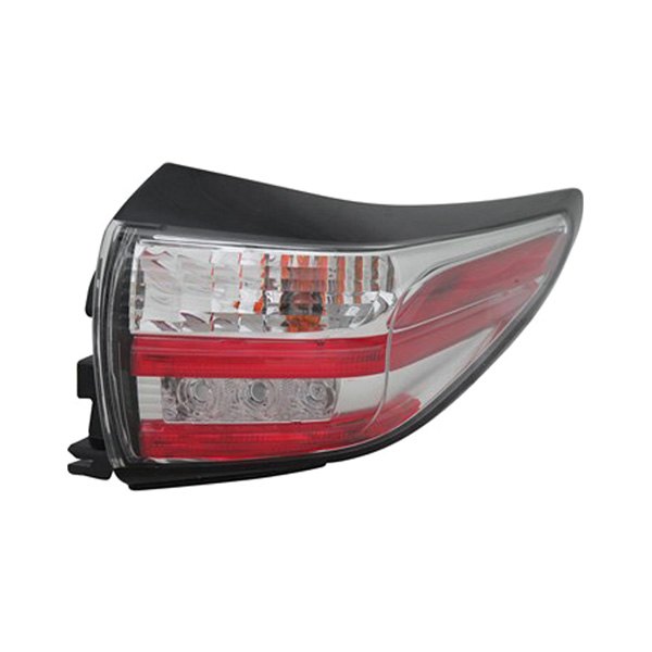 Replace® - Passenger Side Outer Replacement Tail Light, Nissan Murano