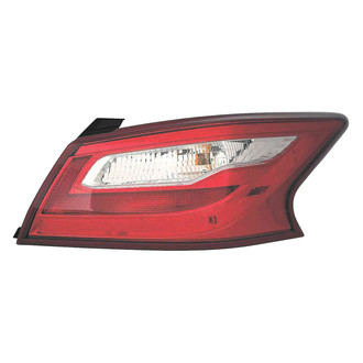 Replace® - Passenger Side Outer Replacement Tail Light (Standard Line)