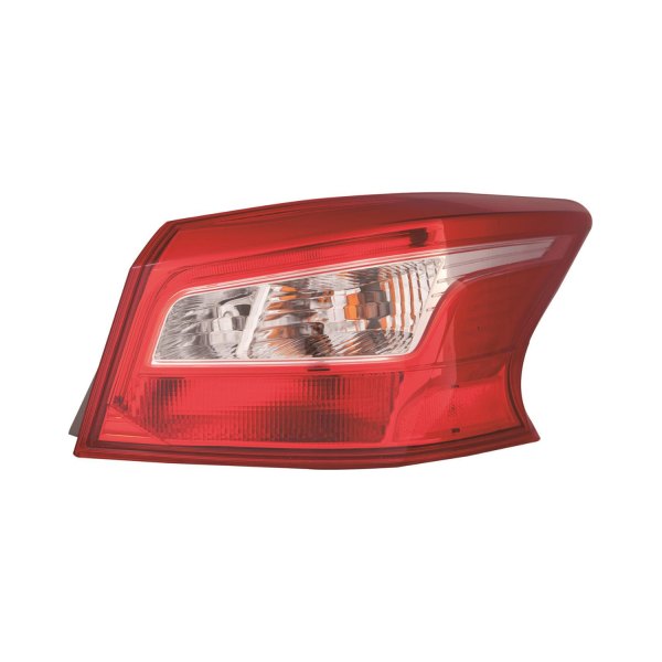 Replace® - Passenger Side Outer Replacement Tail Light, Nissan Sentra