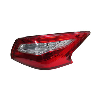 Replace® - Passenger Side Outer Replacement Tail Light (CAPA Certified)