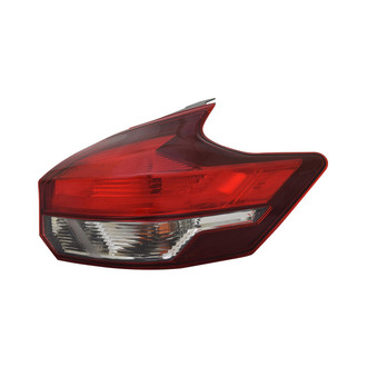 Replace® - Passenger Side Outer Replacement Tail Light (Standard Line)