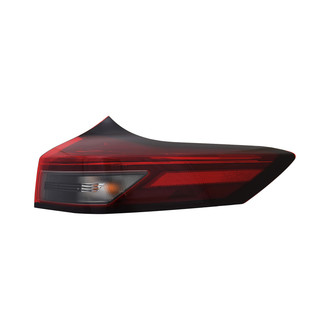 Replace® - Black LED Tail Lights