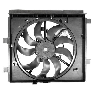 Replace® - Dual Radiator and Condenser Fan Assembly
