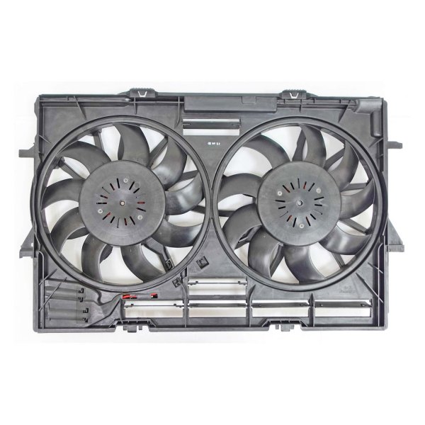 Replace® - Radiator and Condenser Fan Assembly with Two Fans