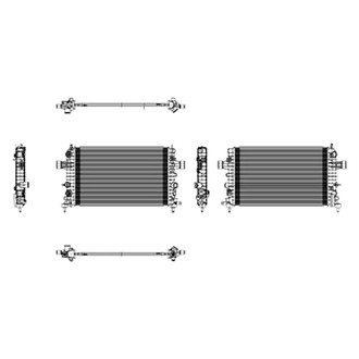 Replace® - Engine Coolant Radiator