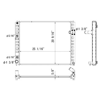 Replace® - Engine Coolant Radiator