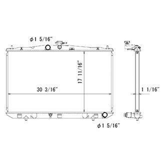 Replace® - Engine Coolant Radiator