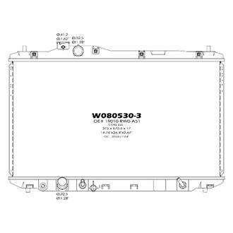 Replace® - Engine Coolant Radiator