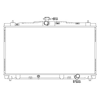 Replace® - Engine Coolant Radiator