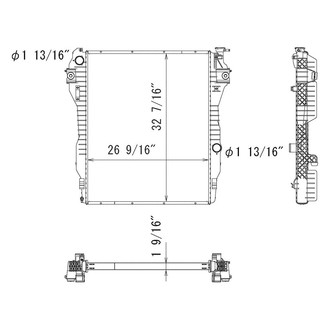 Replace® - Engine Coolant Radiator