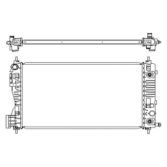 Replace® - Engine Coolant Radiator