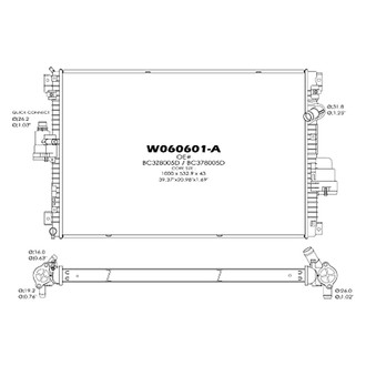 Replace® - Engine Coolant Radiator