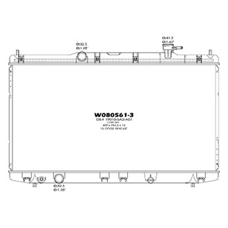 Replace® - Engine Coolant Radiator