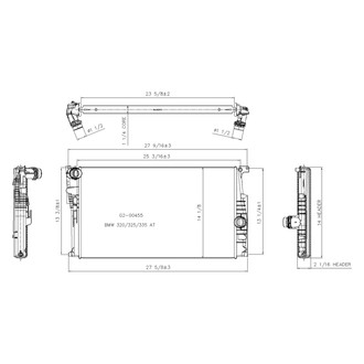 Replace® - Engine Coolant Radiator