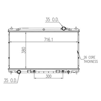 Replace® - Engine Coolant Radiator