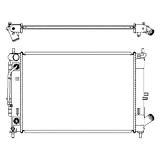 Replace® - Engine Coolant Radiator