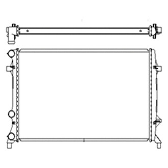 Replace® - Engine Coolant Radiator