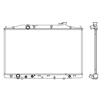 Replace® - Engine Coolant Radiator