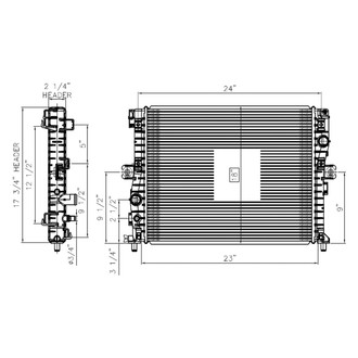 Replace® - Engine Coolant Radiator