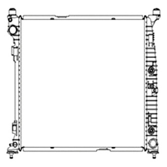 Replace® - Engine Coolant Radiator