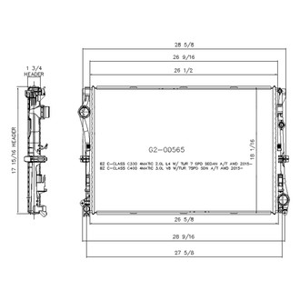 Replace® - Engine Coolant Radiator