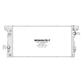 Replace® - Engine Coolant Radiator