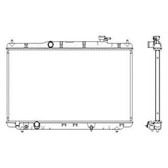 Replace® - Engine Coolant Radiator