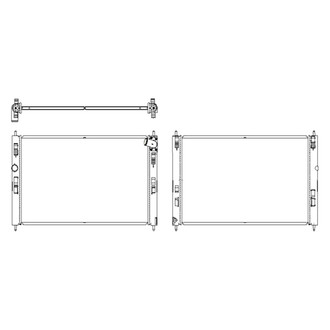 Replace® - Engine Coolant Radiator