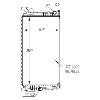Replace® - Engine Coolant Radiator