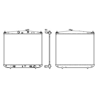 Replace® - Engine Coolant Radiator