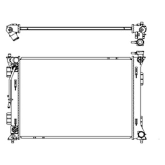 Replace® - Engine Coolant Radiator