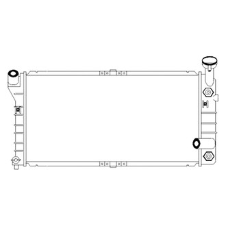 Replace® - Engine Coolant Radiator