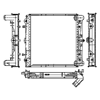 Replace® - Engine Coolant Radiator