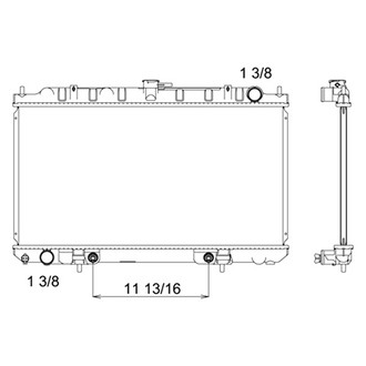 Replace® - Engine Coolant Radiator