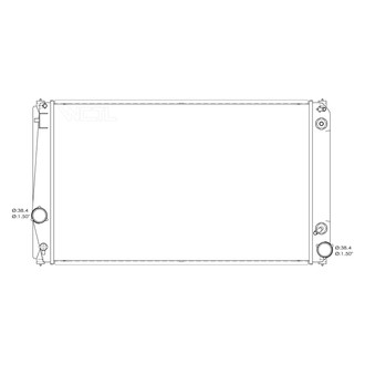 Replace® - Engine Coolant Radiator