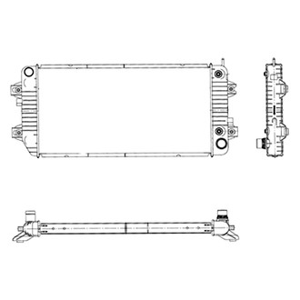 Replace® - Engine Coolant Radiator