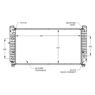 Replace® - Engine Coolant Radiator