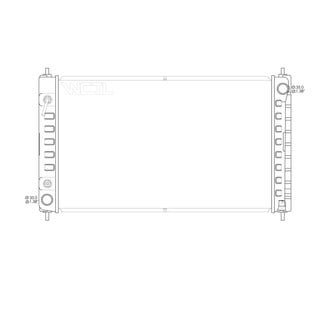 Replace® - Engine Coolant Radiator